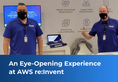 An Eye-Opening Experience at AWS re:Invent 2021