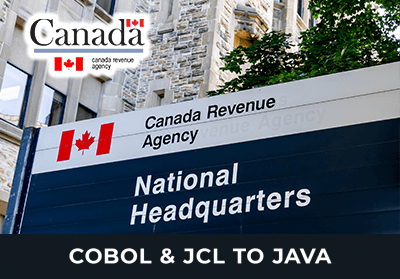 Canada Revenue Agency (CRA) Help Desk - COBOL to Java Modernization on AWS