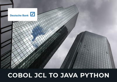 COBOL & JCL to Java & Python - Deutsche Bank KM
