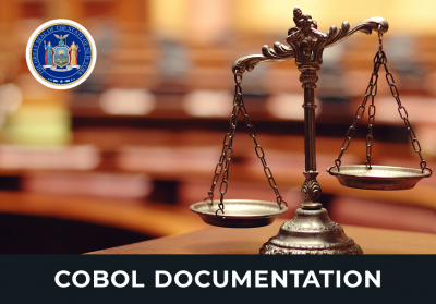 COBOL Documentation - New York Dept. of Justice